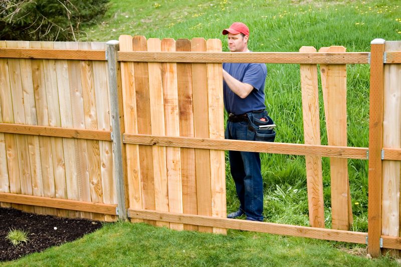 Fence Rail Repair