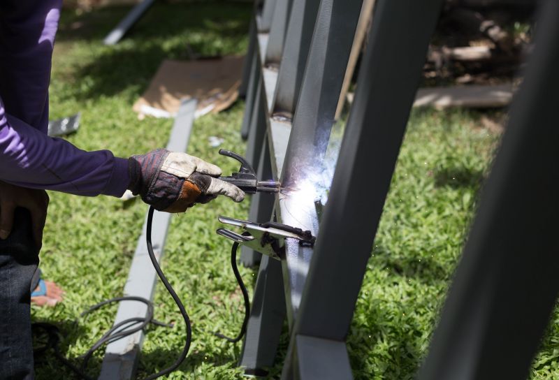 Aluminum Gate Repair detail