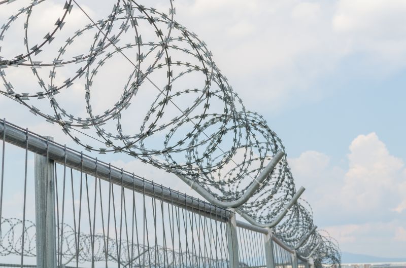 Hurricane Fence Installation detail